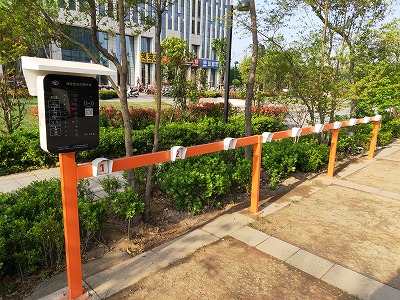 小區內投放電動(dòng)車(chē)充電站圖