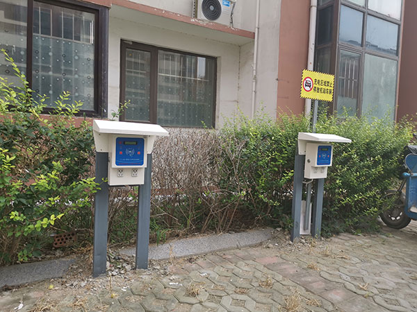 府前一品2路大功率充電站安裝案例圖1