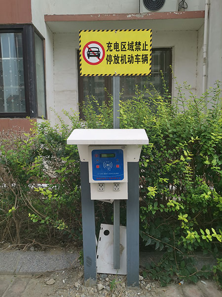 府前一品2路大功率充電站安裝案例圖2